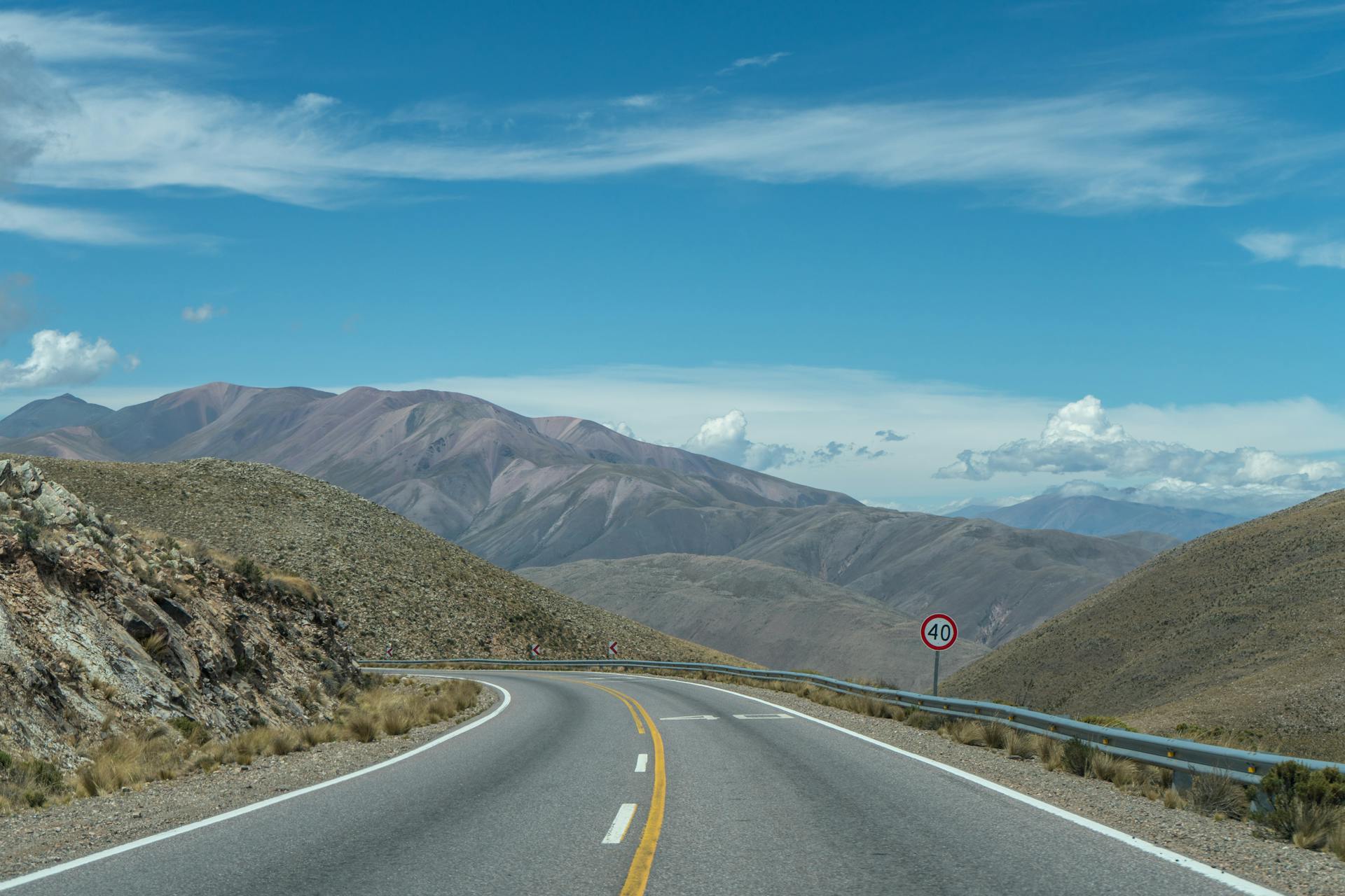 Open road